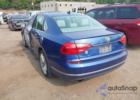 2016 Volkswagen Passat 1.8T Sel из США, поврежденный, VIN 1VWCT7A30GC027260